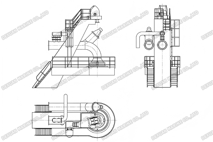 Hopper Dredger Bow Coupling -DEYUAN MARINE2 Hopper Dredger Bow Coupling -DEYUAN MARINE2