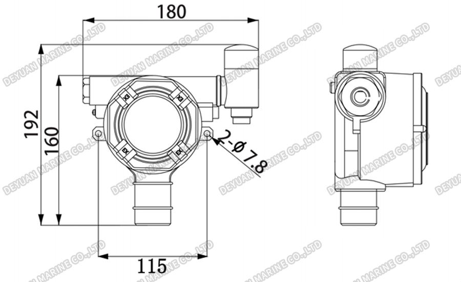 GAS-1D Gas Detector-DEYUAN MARINE2 GAS-1D Gas Detector-DEYUAN MARINE2