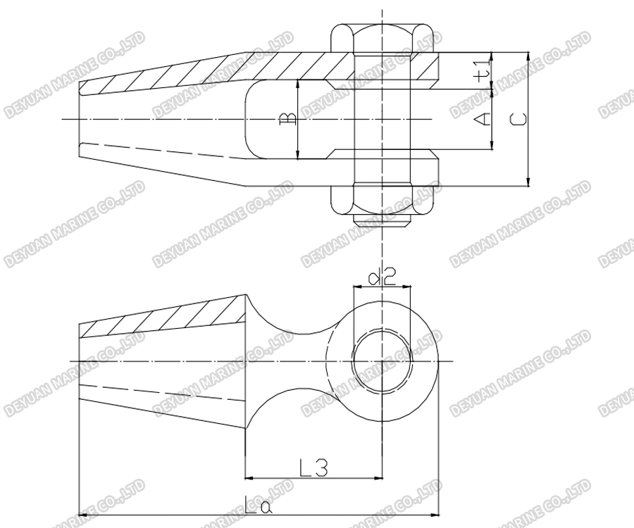 Open Spelter Socket-DEYUAN MARINE 02 Open Spelter Socket-DEYUAN MARINE 02