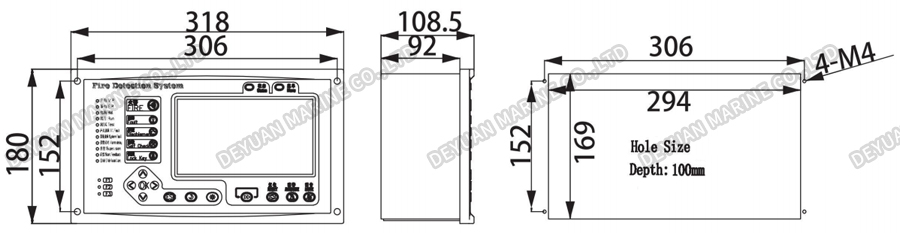 JBS-MA,S Addressable Fire Alarm Controller-DEYUAN MARINE2 JBS-MA,S Addressable Fire Alarm Controller-DEYUAN MARINE2