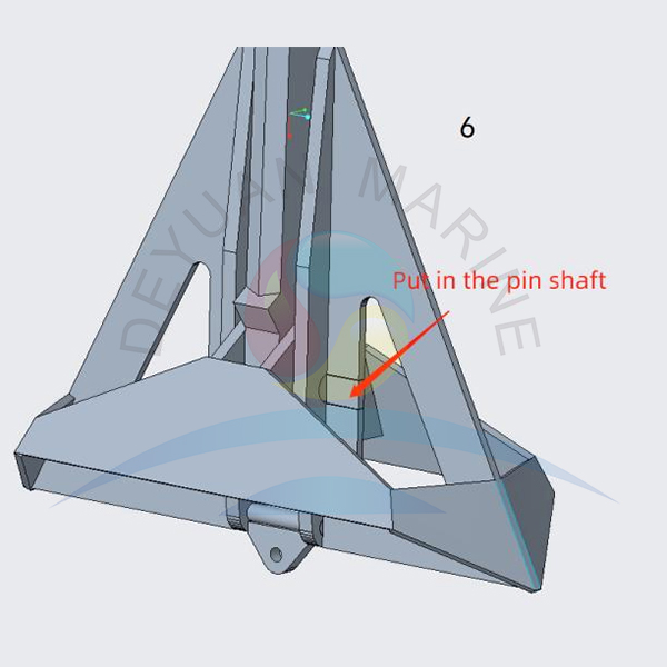 Deyuan Installation Guide For Hhp Delta Flipper Anchor China Deyuan