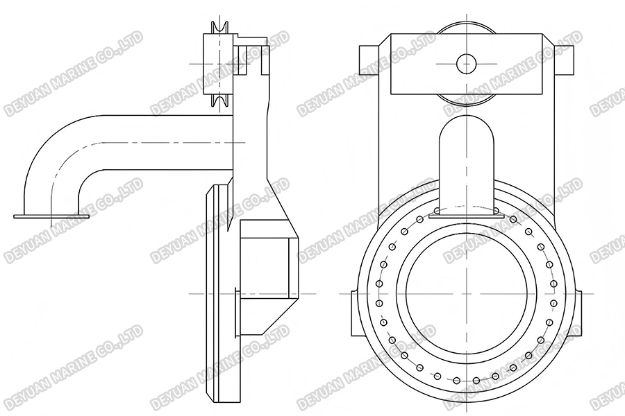 Hopper Dredger Sliding Piece-DEYUAN MARINE2 Hopper Dredger Sliding Piece-DEYUAN MARINE2