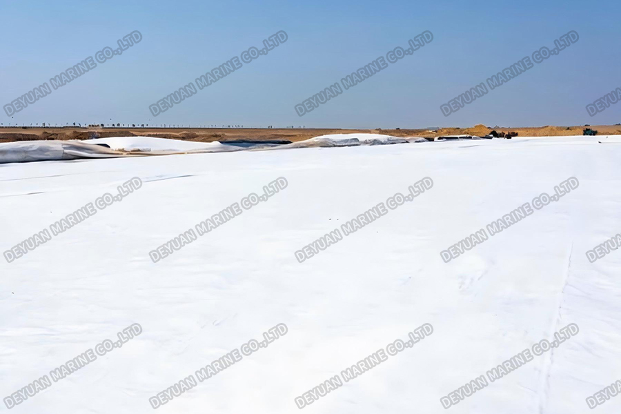 PP Filament Spunbond Needle Punched Nonwoven Geotextile-DEYUAN MARINE2 PP Filament Spunbond Needle Punched Nonwoven Geotextile-DEYUAN MARINE2