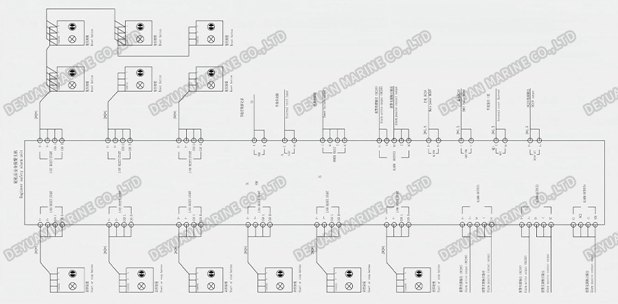 Engineers Safe Alarm System Connection-DEYUAN MARINE Engineers Safe Alarm System Connection-DEYUAN MARINE