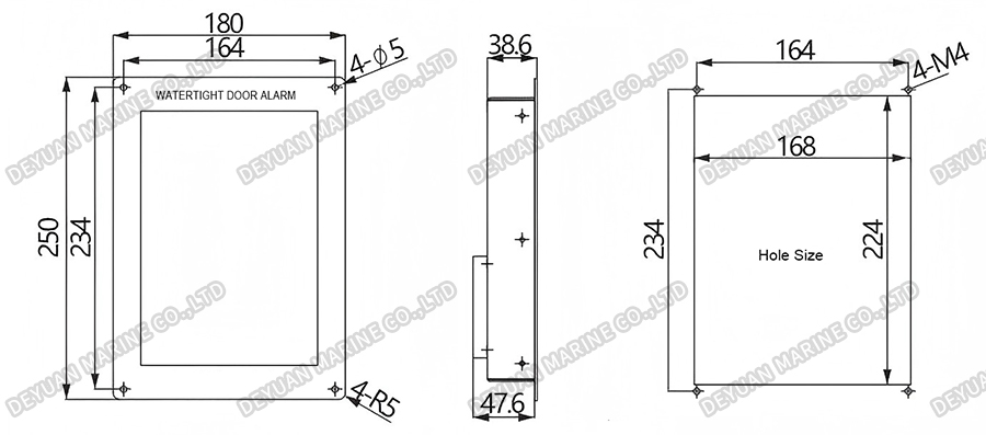 MSA-1ZQ Watertight Door Alarm Unit-DEYUAN MARINE2 MSA-1ZQ Watertight Door Alarm Unit-DEYUAN MARINE2