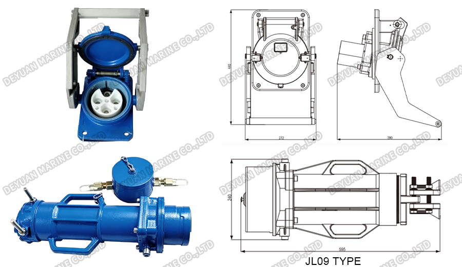 Ship-Shore Power System High Voltage Special Connectors -DEYUAN MARINE1.