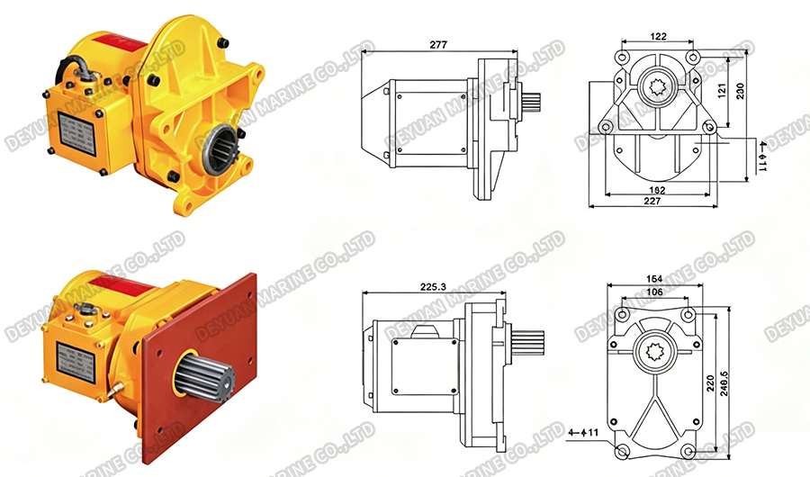 End Beam Motor-DEYUAN MARINE5 End Beam Motor-DEYUAN MARINE5