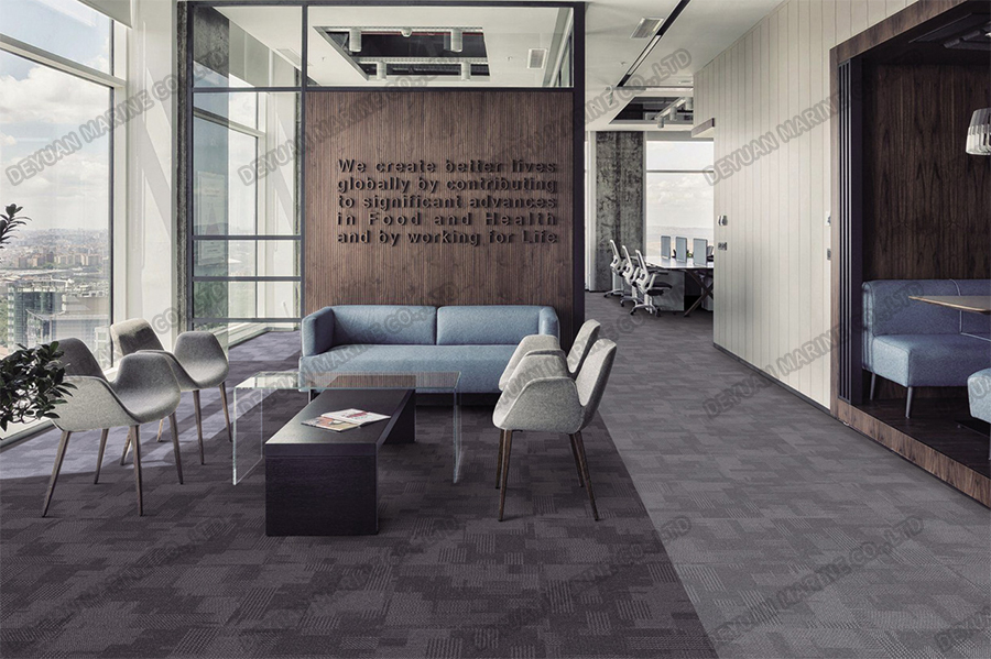 Shipyard Conference Room PVC-Backed Carpet Tiles-DEYUAN MARINE7 Shipyard Conference Room PVC-Backed Carpet Tiles-DEYUAN MARINE7