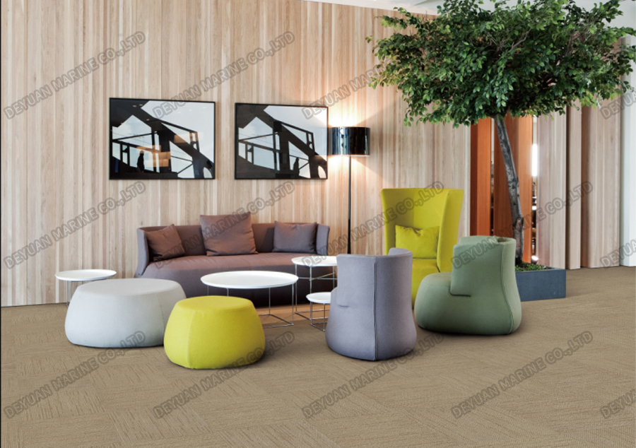 Shipyard Conference Room Slip-Resistant Carpet Tiles-DEYUAN MARINE7 Shipyard Conference Room Slip-Resistant Carpet Tiles-DEYUAN MARINE7