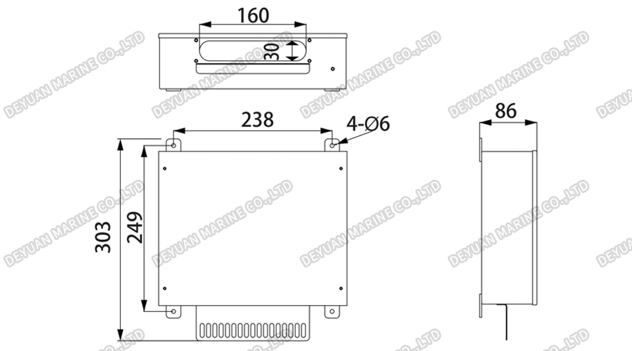 MSA-1DG Power Supply (Collection Box)-DEYUAN MARINE2 MSA-1DG Power Supply (Collection Box)-DEYUAN MARINE2