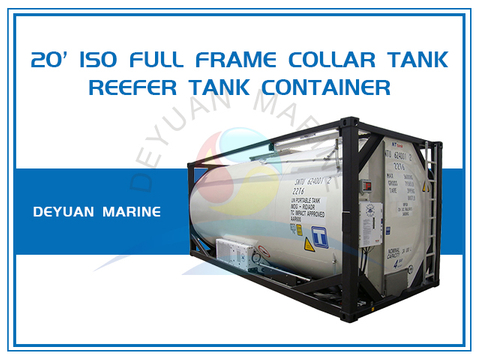 Reefer Tank Container 20’ ISO Full Frame Collar Refrigerated Cool Tank