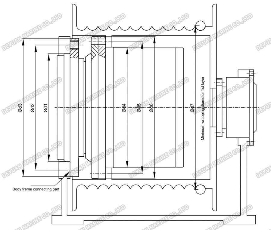 GFT(W) Winch Speed Reducer-DEYUAN MARINE 2 GFT(W) Winch Speed Reducer-DEYUAN MARINE 2