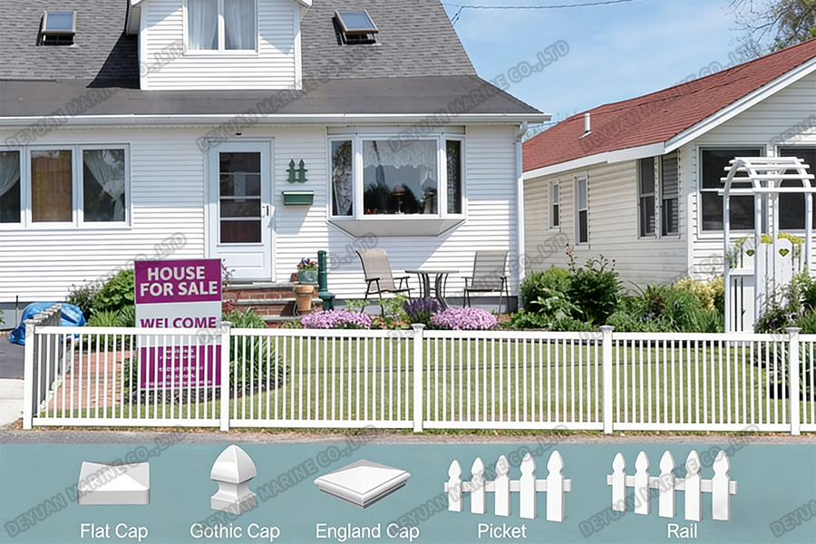 C Series PVC Picket Fence-DEYUAN MARINE7 C Series PVC Picket Fence-DEYUAN MARINE7