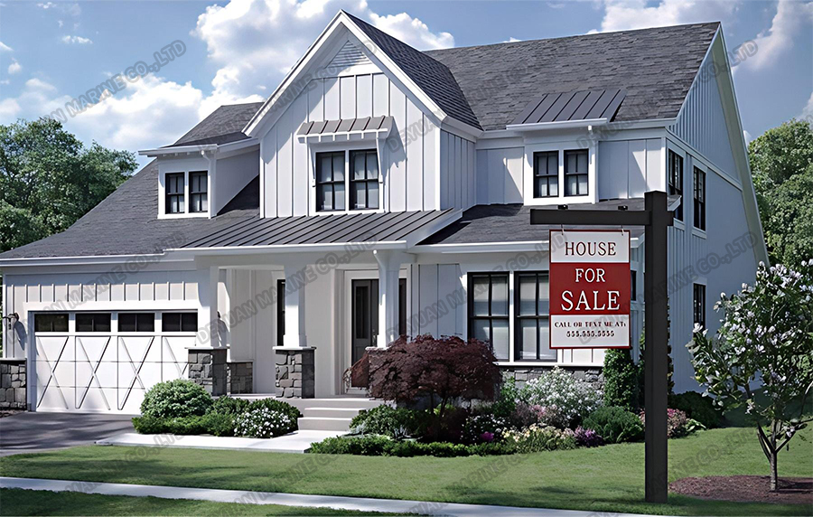 Real Estate Sign Post-DEYUAN MARINE6. Real Estate Sign Post-DEYUAN MARINE6.