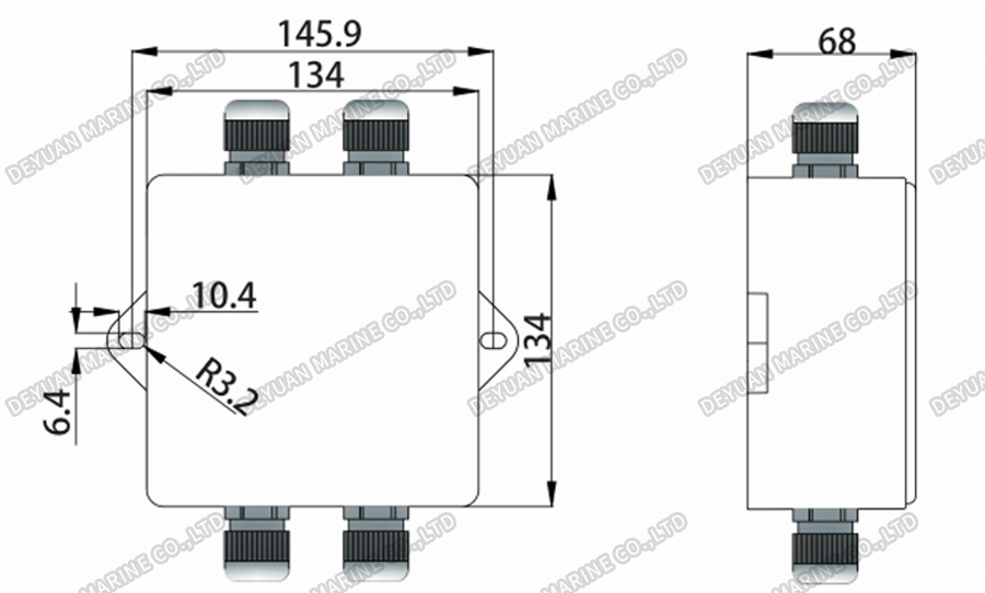 MSA-1H Conversion Box-DEYUAN MARINE3 MSA-1H Conversion Box-DEYUAN MARINE3