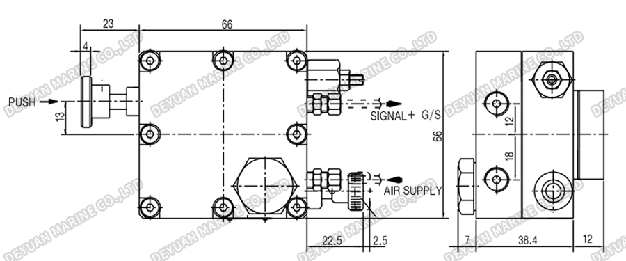Pneumatic Type Remote Level Gauging Device-DEYUAN MARINE5. Pneumatic Type Remote Level Gauging Device-DEYUAN MARINE5.
