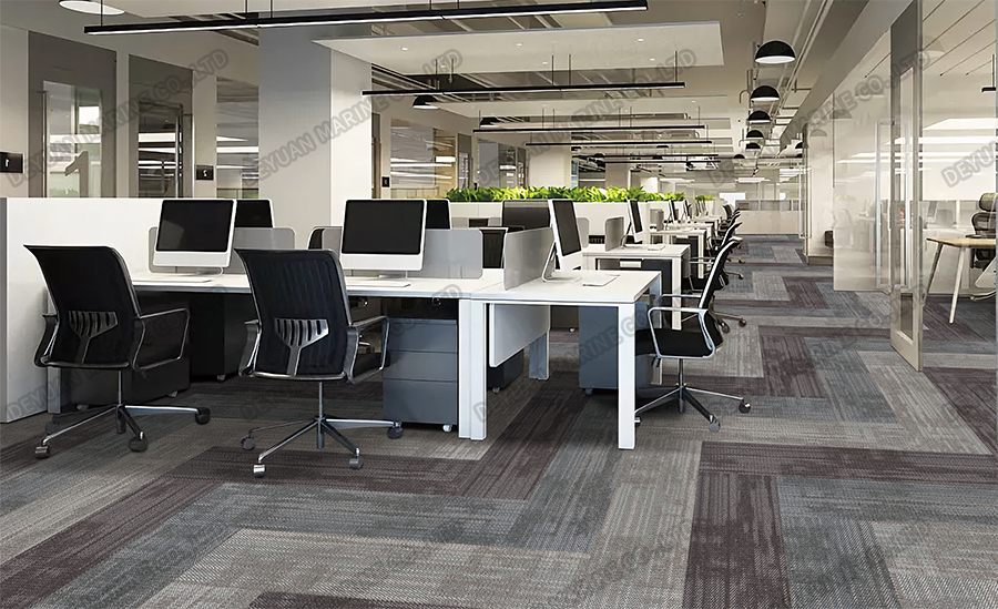 Shipyard Conference Room PVC-Backed Carpet Tiles-DEYUAN MARINE8 Shipyard Conference Room PVC-Backed Carpet Tiles-DEYUAN MARINE8