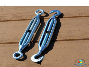 DIN1480 Type Galvanized Rigging Fastener Turnbuckles with Eye and Eye