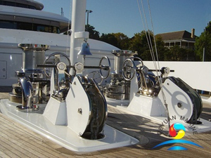 Stainless Steel Yacht Hydraulic Double Gypsy Anchor Windlass