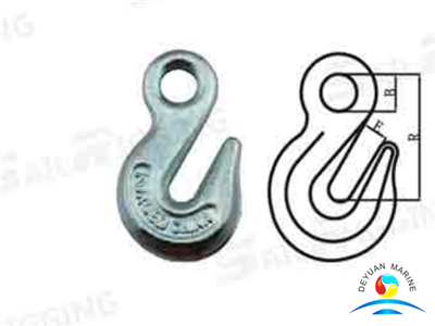 Crane Lifting Forged S-320 Small Eye Hooks with Latch - China Clevis Grab  Hook, Eye Hook