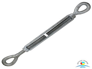 US Type Hot Dip Galvanized Drop Forged Steel Eye and Eye Turnbuckles