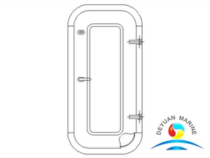 Marine Steel Single-leaf Non-weathertight Door For Vessel
