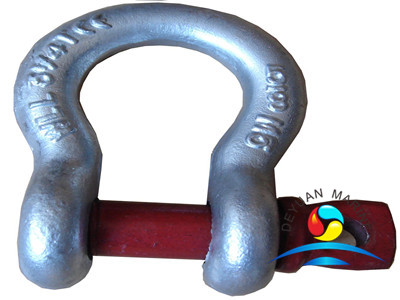 thumbnail image 2 of 5/8 Inch Galvanized Screw Pin Shackles - 3.25 Ton (7,165 Lbs) Working Load Limit 2 of 14