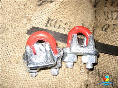 Austria Drop Forged Malleable Steel Type Galvanized Wire Rope Clips