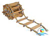 Marine Embarkation Rope Ladder SOLAS1974 Type B Wooden Steps