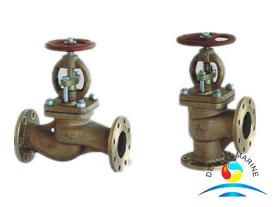 Marine Flanged Bronze Stop Check Valve