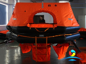 HSR-Y Type 8 Person Throw-overboard Inflatable Life Raft