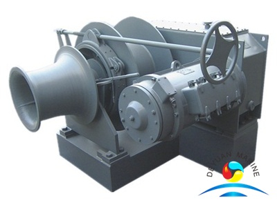 Single Drum Offshore Electric Power Motor Mooring Winches