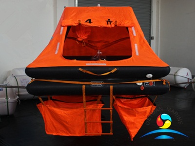 Marine Throw-overboard Self-righting Yacht Inflatable Life Raft