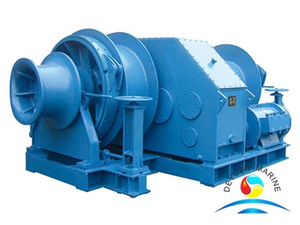 Marine Electric Mooring Winch With Double Drum