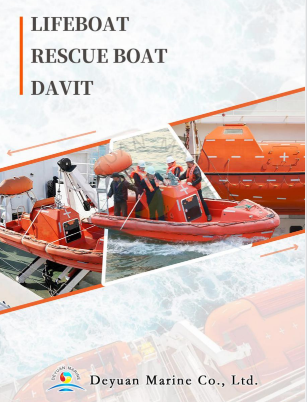  SOLAS Life Boat, Rescue Boat and Lifting Davit - China Deyuan Marine