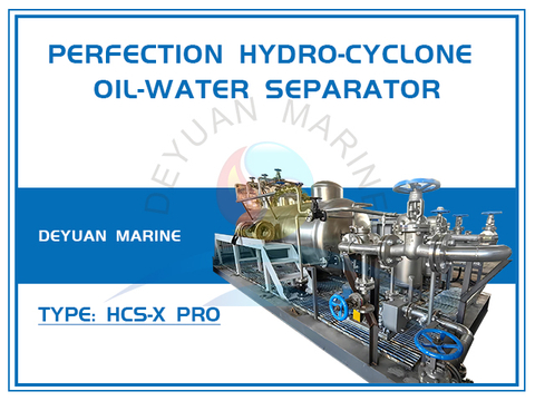 HCS-X pro Perfection Hydro Cyclone Centrifugal Oil-Water Separator