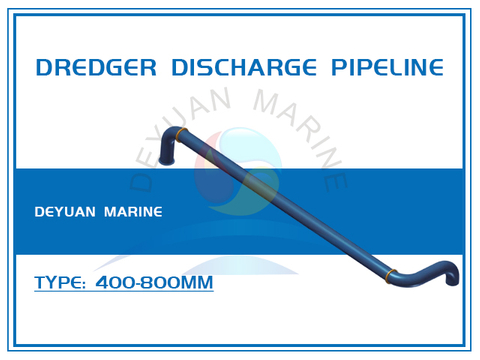 Dredger Discharge Pipeline For Cutter Suction Dredger