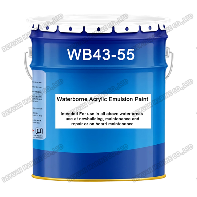 WB43-55 Marine Waterborne Acrylic Emulsion Paint