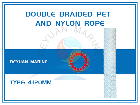Double Braided PET and Nylon Rope