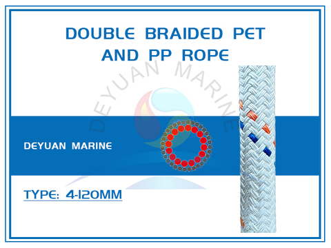 Double Braided PET and PP Rope