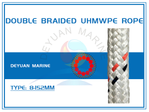 Double Braided UHMWPE Rope