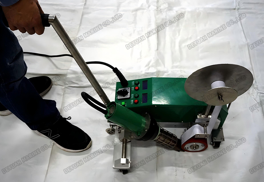 LST-MAT2 Advertising Tarpaulin Welding Machine -DEYUAN MARINE6