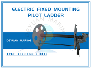 Electric Motor Drive Fixed Mounting Type Pilot Ladder Reel