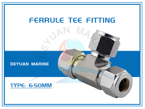 Ferrule Tee Fitting 