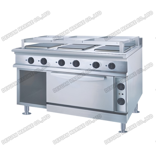 Marine Cooking Range W/Oven(square hot plate)