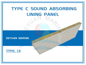 Shipboard Type C Sound Absorbing Lining Panel
