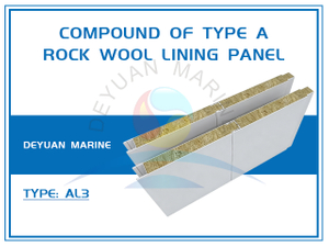 A-30 Fire Double Wall of Type A Rock Wool Lining Panel