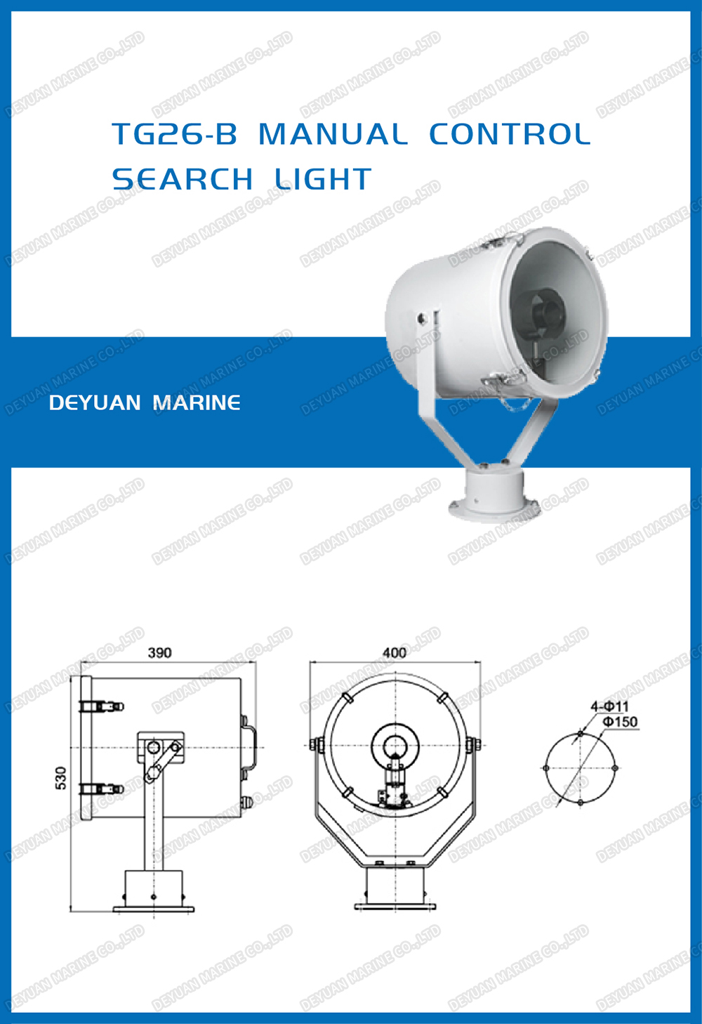 Search Light TG26-B for lighting
