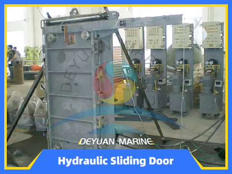Marine Hydraulic Watertight Fire Sliding Door With Hydraulic Operating System