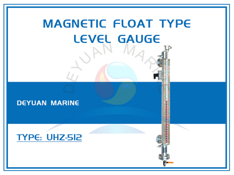 Marine Magnetic Float Type Level Gauge UHZ-512
